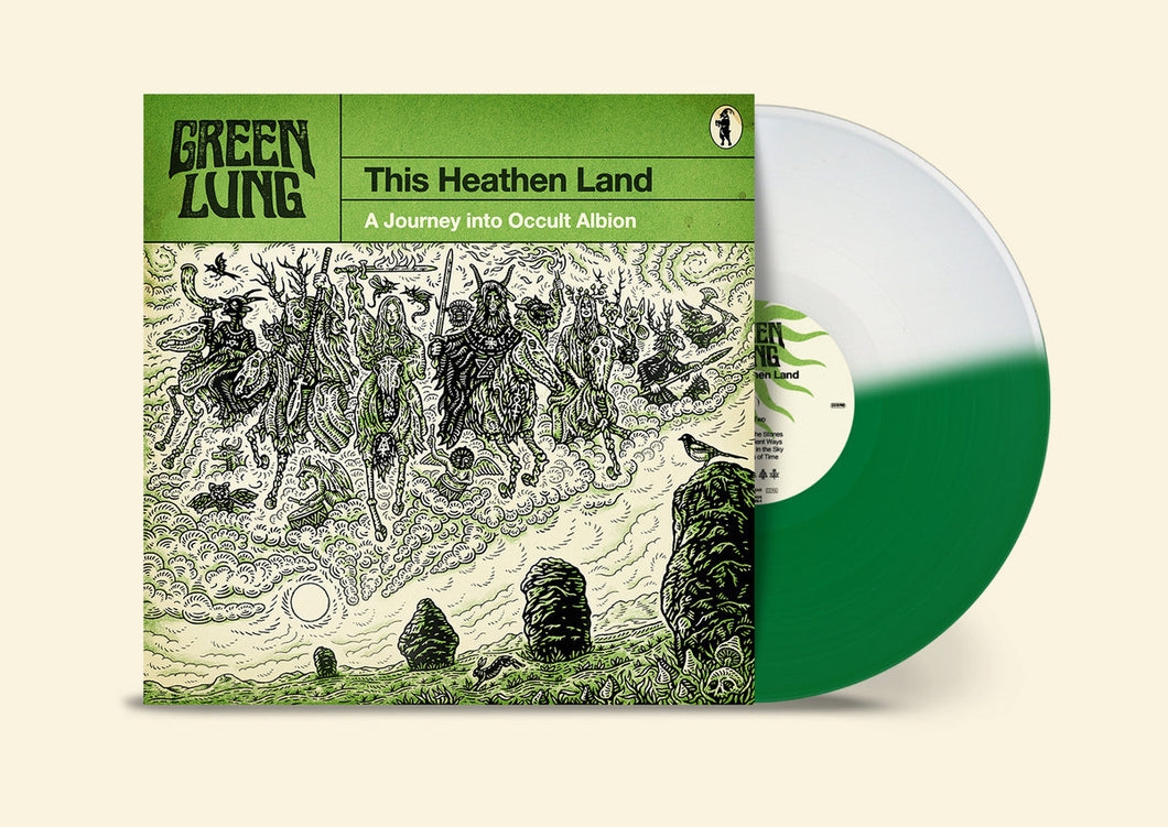THIS HEATHEN LAND - Green & White Split Vinyl