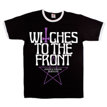 Load image into Gallery viewer, WITCHES TO THE FRONT Ringer Shirt

